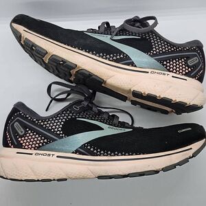 Brooks Ghost 14 Blue/Pearl/Peach Running Shoes Women's 10